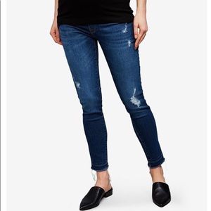 DL1961 Under Belly Skinny Ankle Maternity Jeans